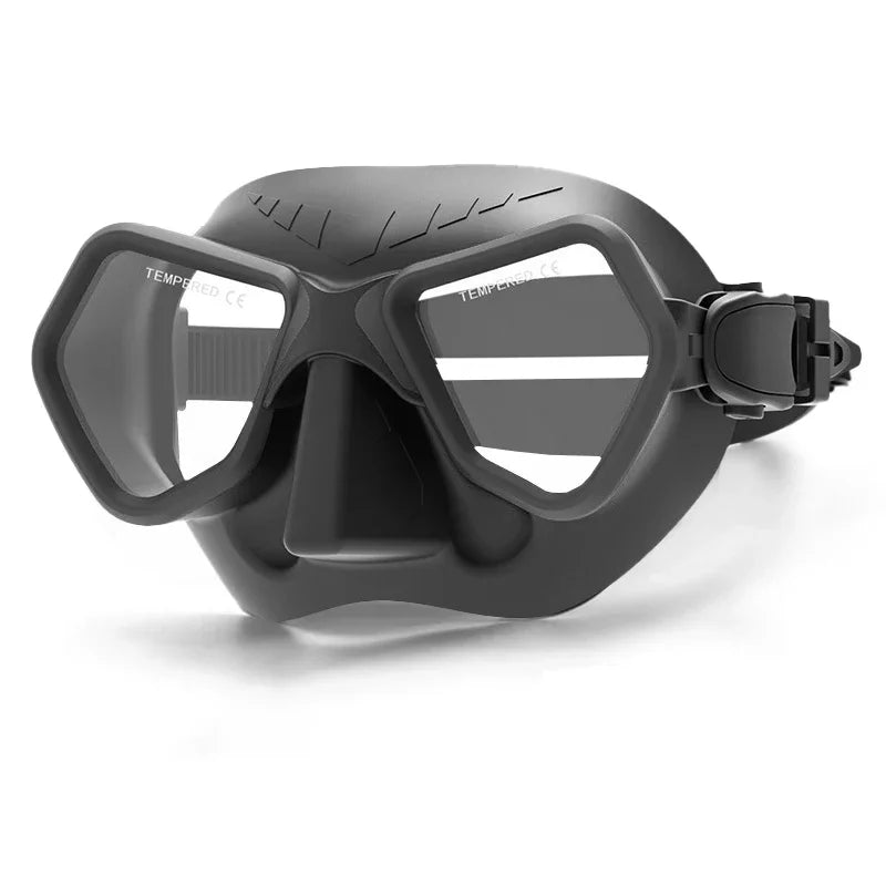 Professional Low Volume Diving Mask | Anti-Fog Silicone Snorkel Gear