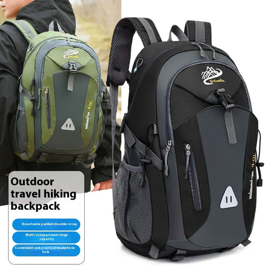 Waterproof Nylon Backpack for Hiking and Outdoor Adventures