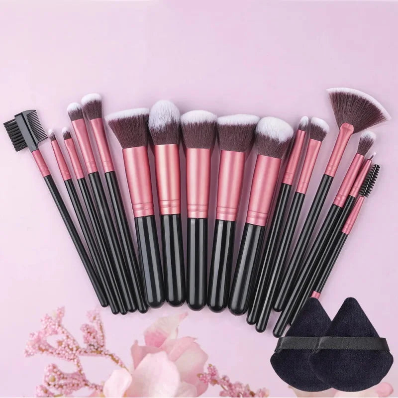 16PCS Soft Fluffy Makeup Brushes Set for Perfect Application