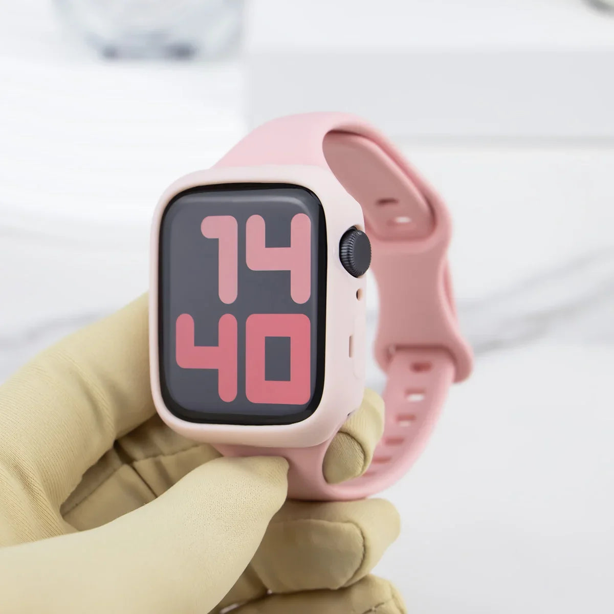 Premium Silicone Strap & Case for Sport Watches | Universal Fit