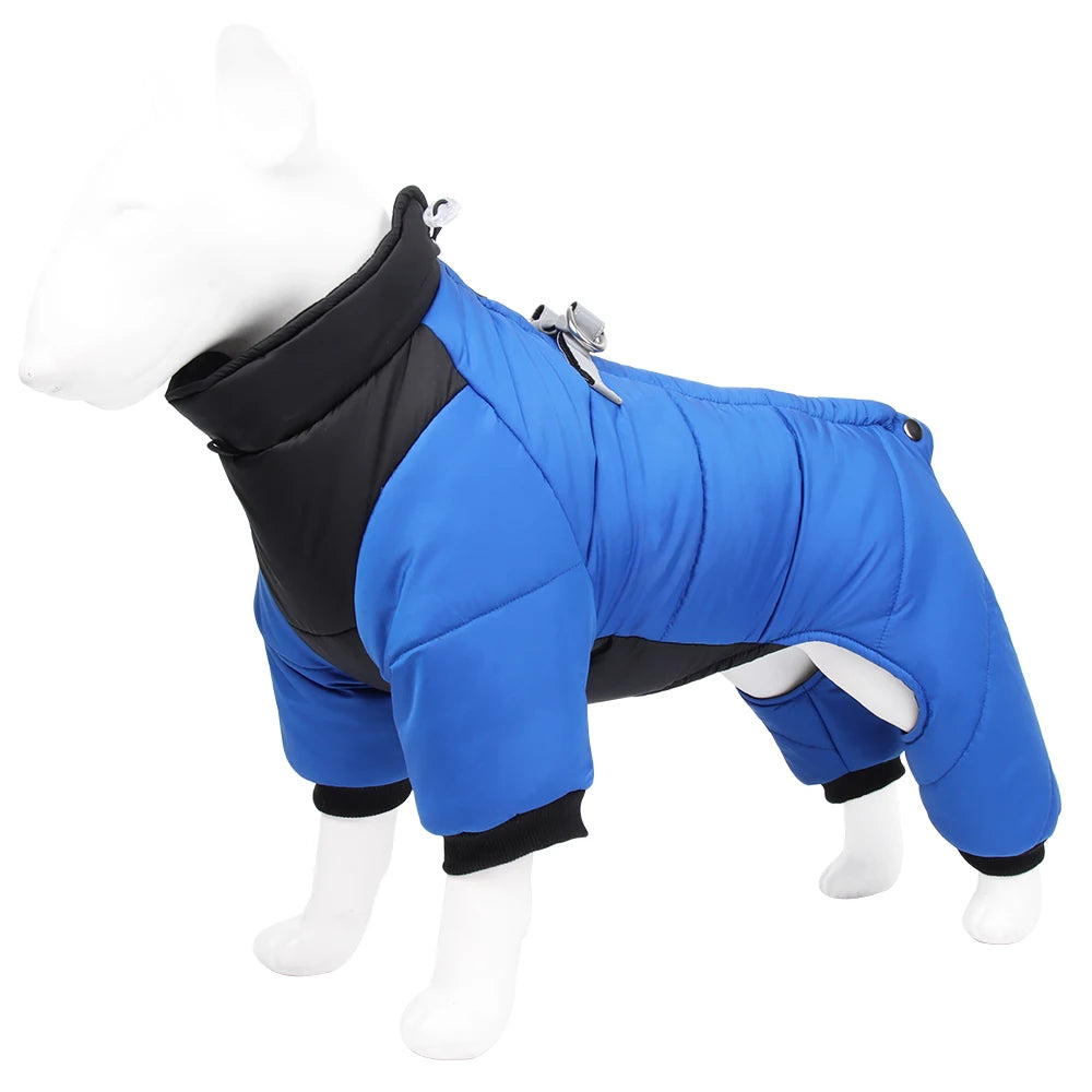 Waterproof Dog Jumpsuit Coat | Warm Winter Clothing for Pets