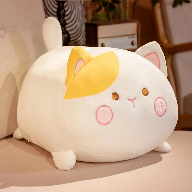 Cute Kawaii Cat Plush Toys | Soft Plush Sleep Pillow Cushion