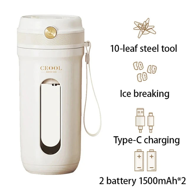Portable USB Electric Fruit Blender | Multi-Functional Juice Cup