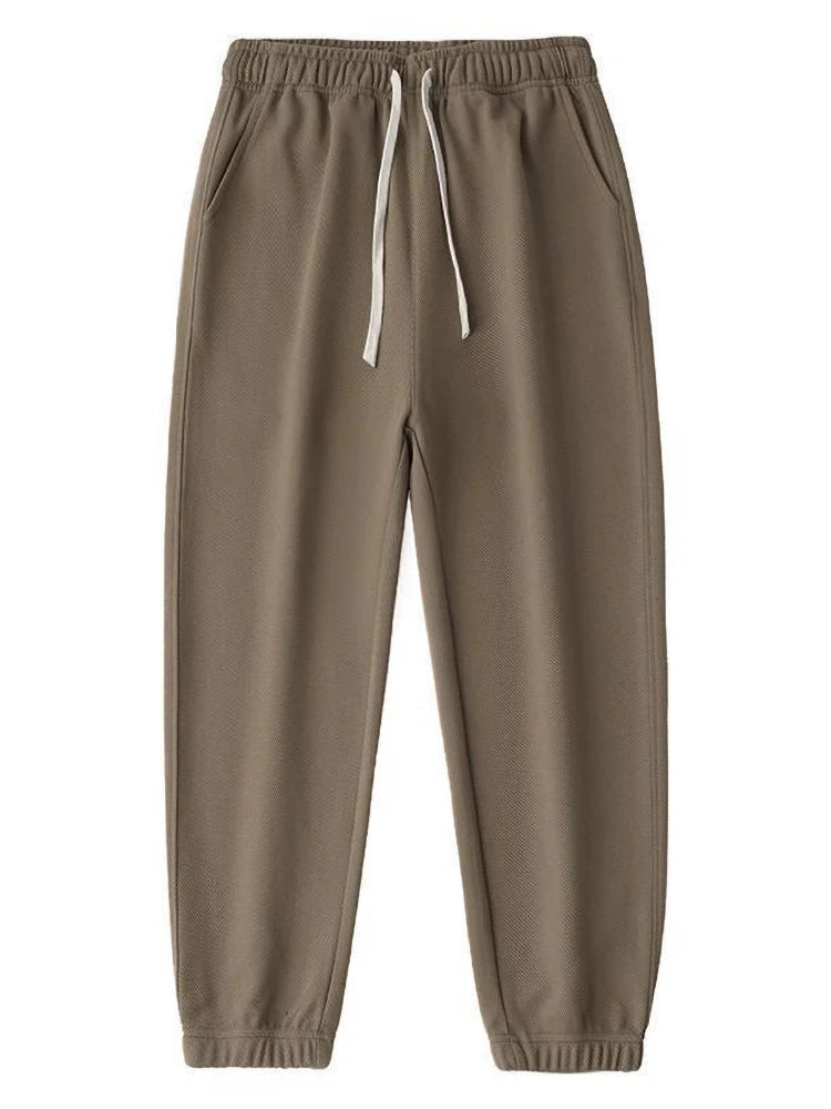 Cotton Twill Baggy Jogger Pants for Men | Breathable Casual Wear