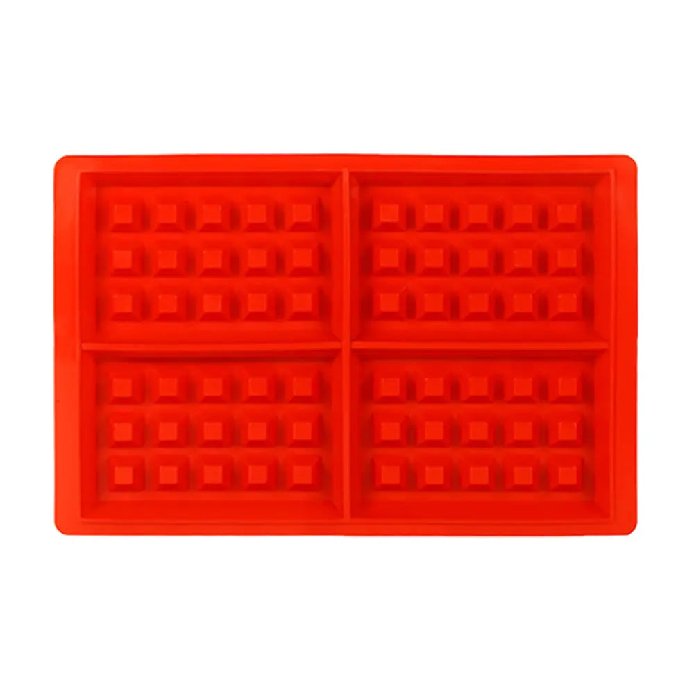 Silicone World Square Round Waffle Silicone Molds Cake Mold DIY Waffle Bakeware Baking Mold Pancake Baking Tray Kitchen Tools