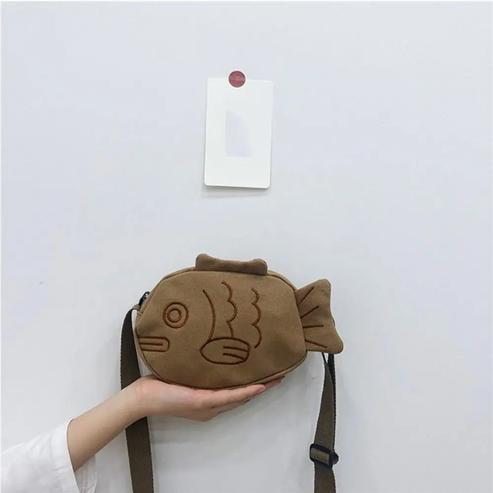 Bolso de Hombro Grande de Dibujos Animados | Bandolera Cruzada Elegante