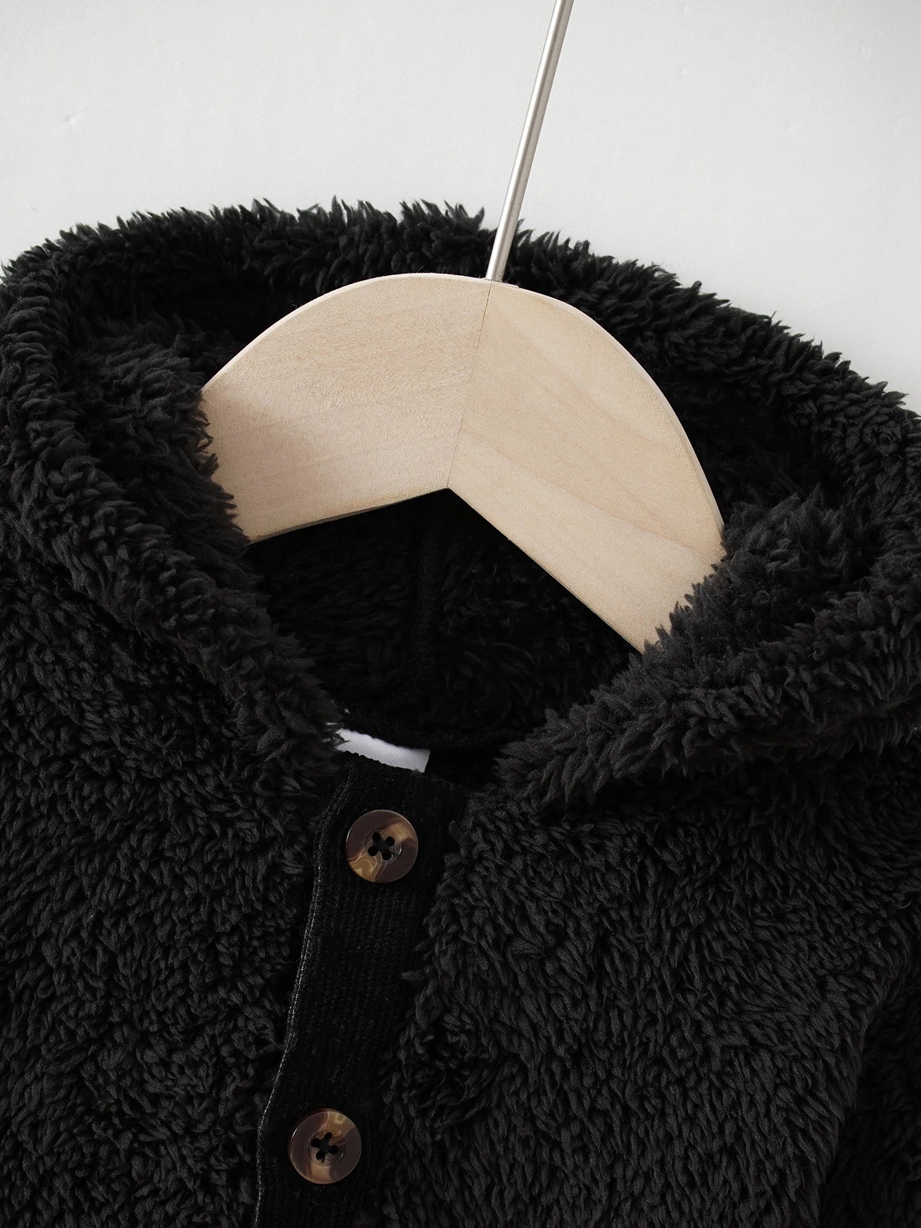 Infant Toddler Hooded Plush Jacket | Trendy Warm Outerwear