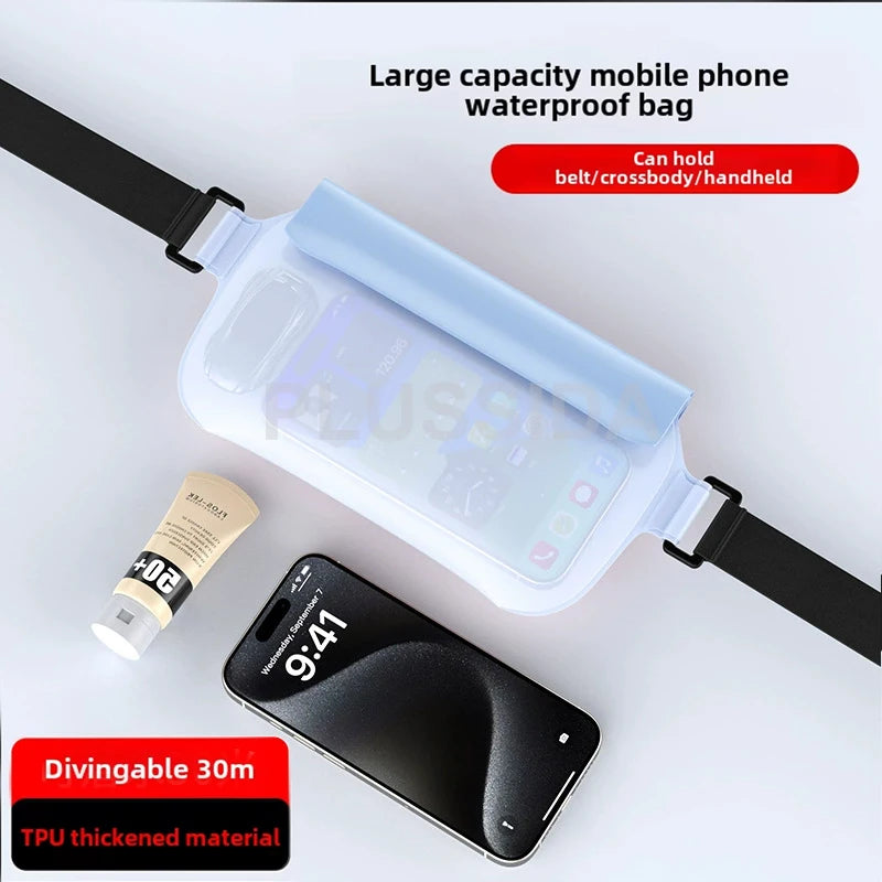 Universal Waterproof Phone Pouch | Secure Beach & Swim Protection