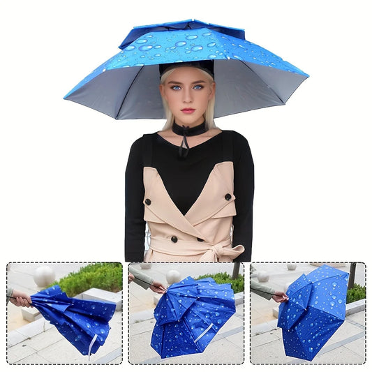 Versatile Fishing Hat Umbrella | Ultimate Sun and Rain Protection