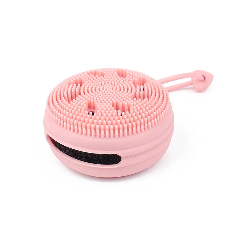 Silicone Cleaning Brush Facial Exfoliating Deep Clean Massage Brush Face Blackhead Removal Cleanser Miniature Skin Care Scrubber
