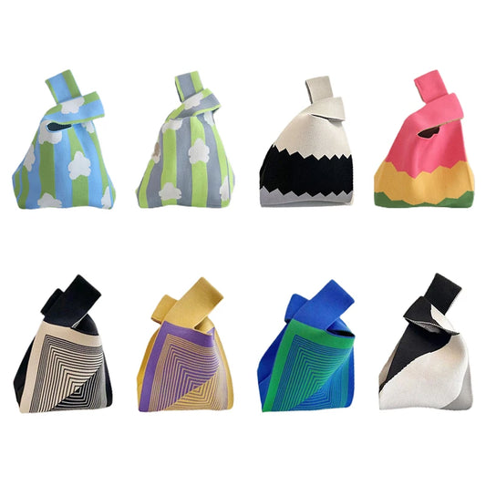Women Mini Knot Wrist Bag | Handmade Fashion Tote for Everyday Use