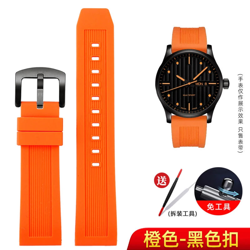 Versatile Silicone Watch Strap | Comfortable & Stylish Design