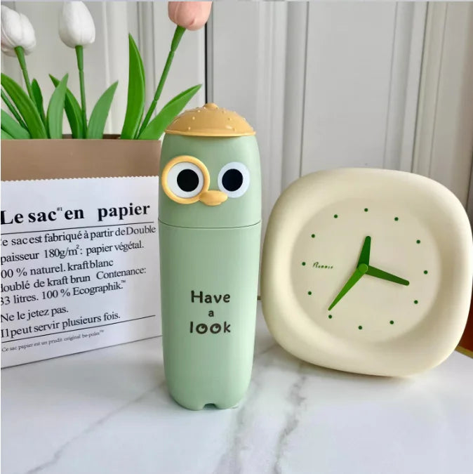Portable Travel Wash Cup & Toothbrush Storage Box for Kids