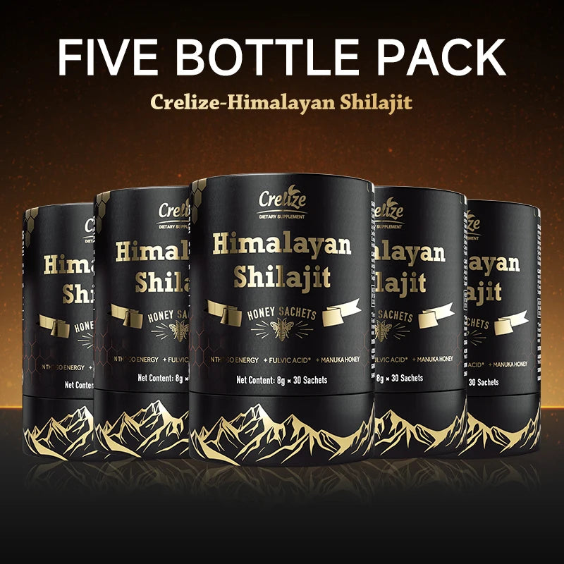 Shilajit Honey Sticks with Saffron for Energy & Mood Balance