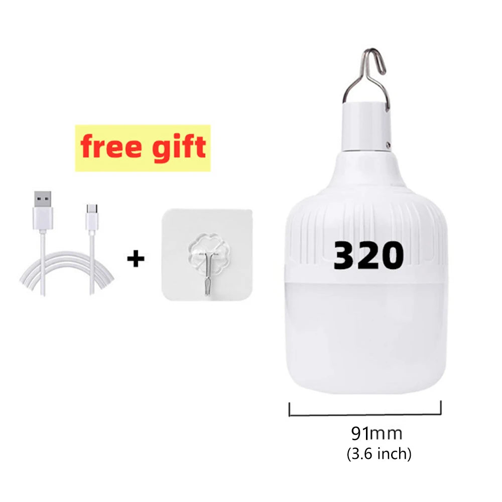 USB Rechargeable LED Emergency Lantern | Portable Outdoor Lighting
