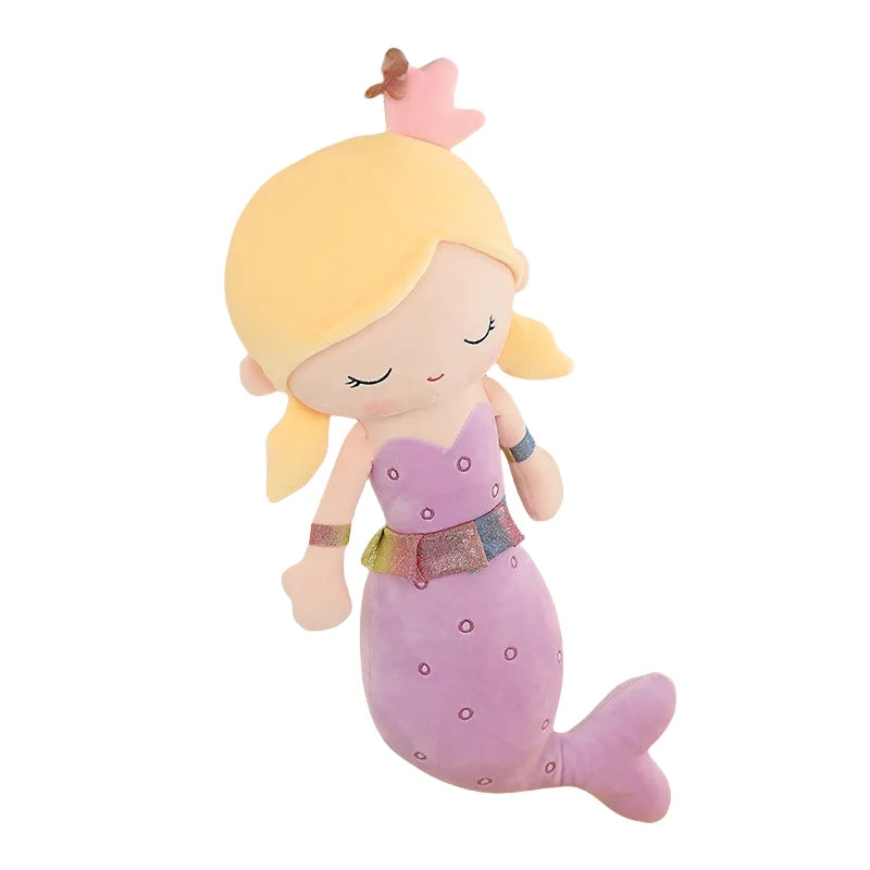 Mermaid Plush Toys | Soft Cozy Throw Pillow for Kids