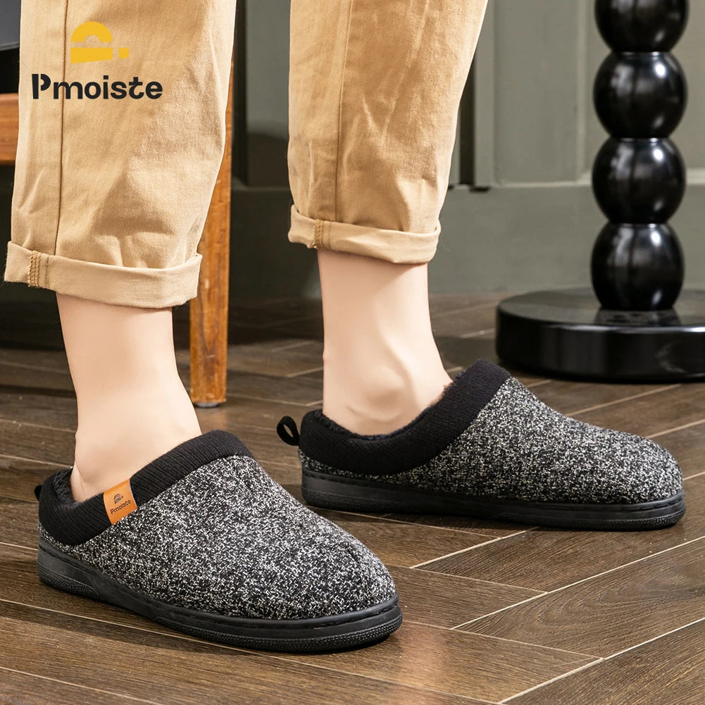Pantuflas cómodas de espuma viscoelástica para hombre | Zapatillas de casa suaves