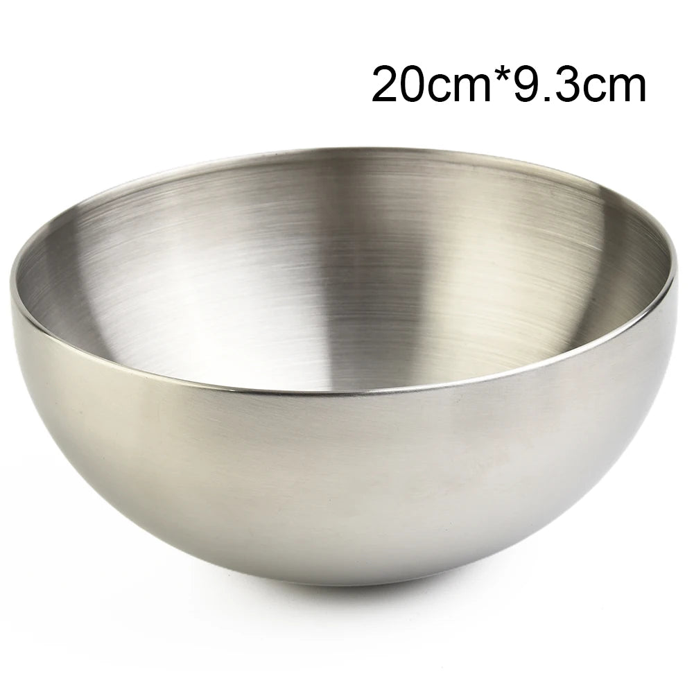 Gold Stainless Steel Salad & Soup Bowls | Durable Kitchen Tableware