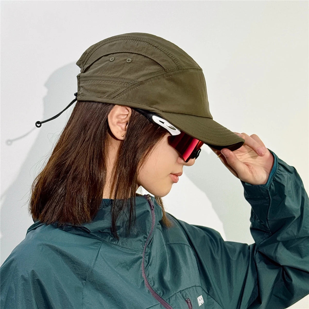 Breathable Waterproof 5 Panel Cap | Quick Dry Adjustable Sun Hat