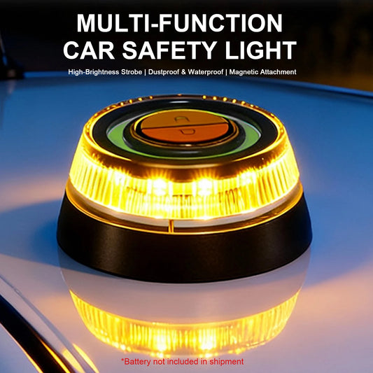 2 Light Modes Car Emergency Beacon Light for Safety Alerts