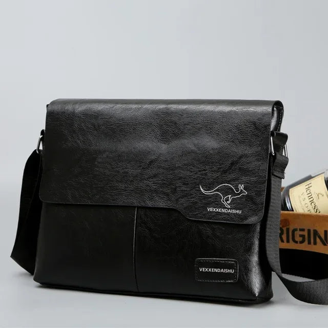 Stylish PU Leather Business Shoulder Bag | Ideal for Professionals