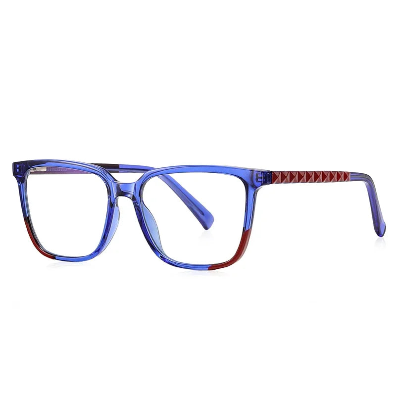 Stylish Women's Square Frame Anti-Blue Light Glasses