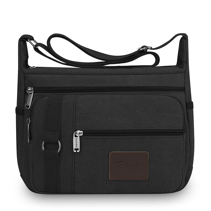 Men's Canvas Shoulder Bags | Stylish Crossbody Messenger Bags