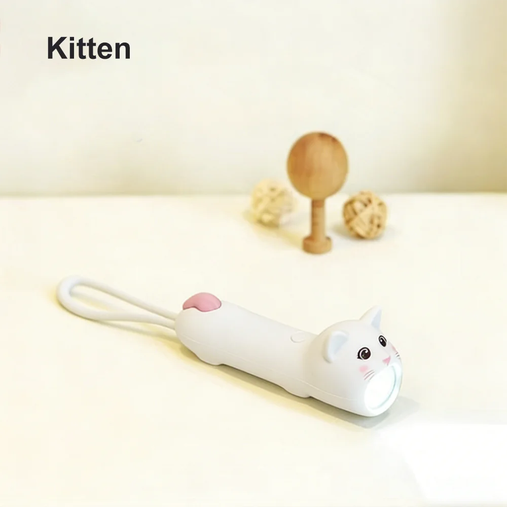 Cute Bear Night Light | USB Rechargeable Kids Flashlight Lamp