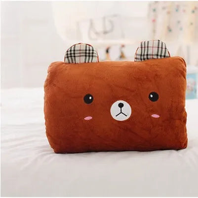 Cute Cartoon Arm Pillow | Soft Hand Warmer for Kids