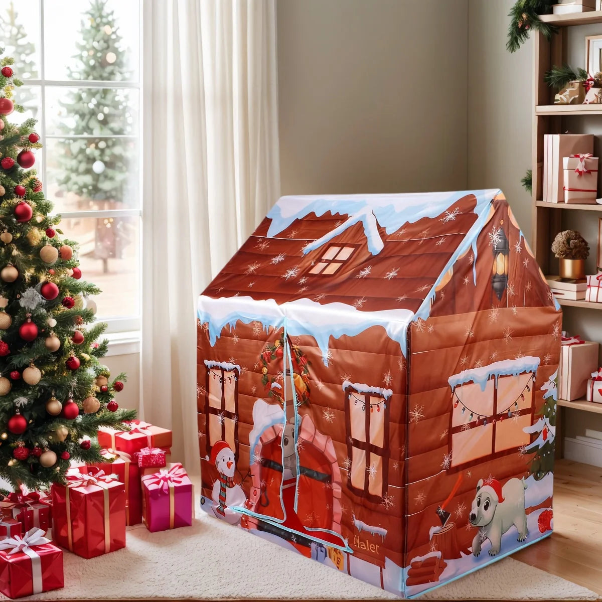 Children's Fun Toy Castle Tent | Portable Playhouse for Kids
