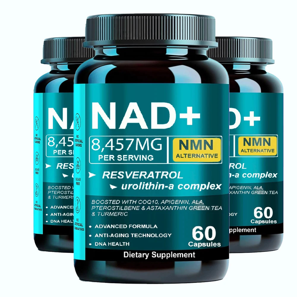 Liposomal NAD+ Supplement for Energy, Focus & Anti-Aging Support