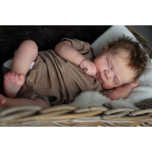 18-Inch Reborn Baby Doll | Realistic Newborn Sleeping Doll