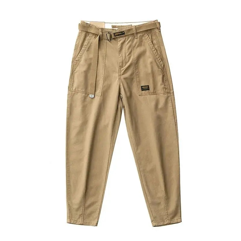 Men's Versatile Mid Waist Cargo Pants | Trendy Spring & Autumn Wear