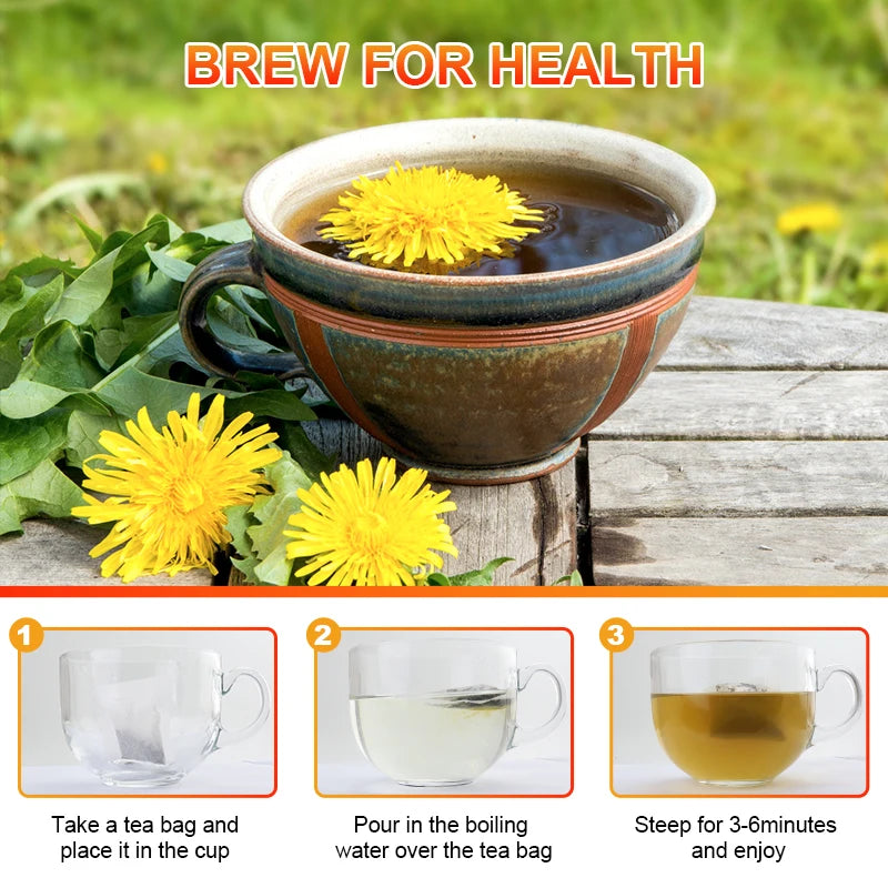 100% Natural Herbal Dandelion Extract | Support Immunity & Digestion