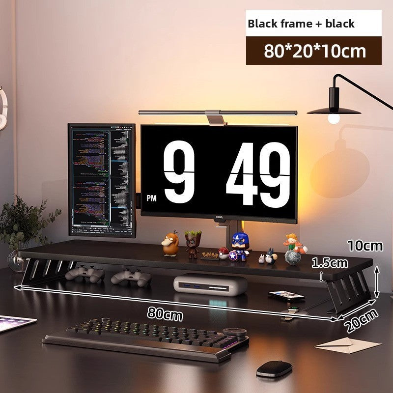 Desktop Storage Rack with Elevated Base | Versatile Organizing Solution