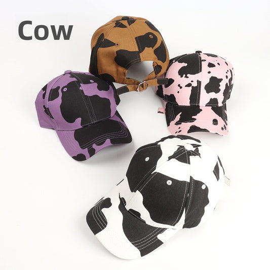 Trendy Cartoon Print Baseball Cap | Adjustable & Breathable Design