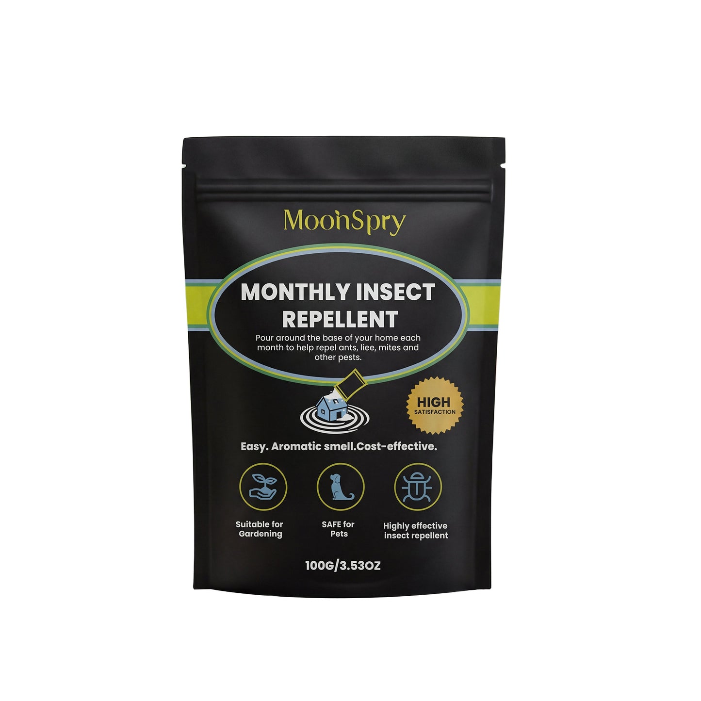 Odorless Insect Repellent Powder for Home and Garden Use