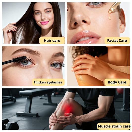 Organic Cold-Pressed Castor Oil for Skincare & Haircare