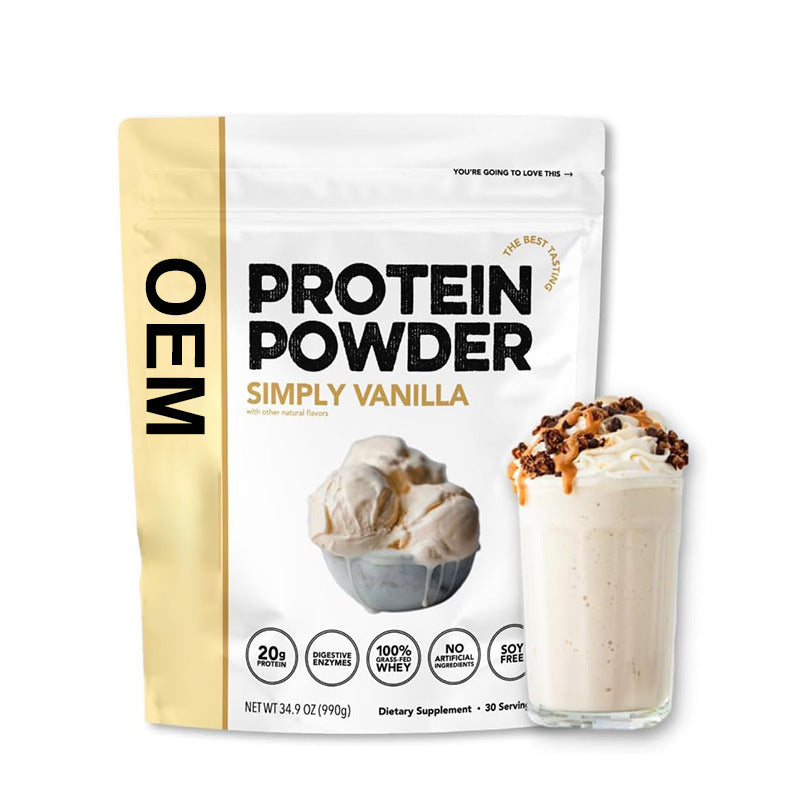 High-Quality Whey Protein Powder with Essential Vitamins & Minerals