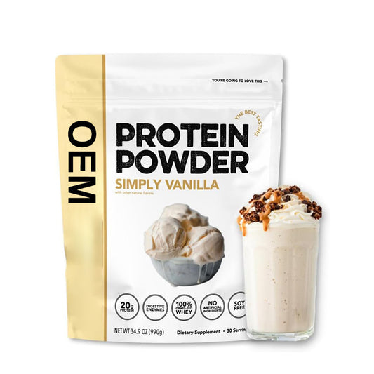 High-Quality Whey Protein Powder with Essential Vitamins & Minerals