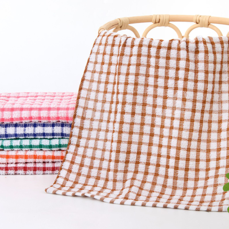 Absorbent Jacquard Kitchen Towel | Stylish & Durable Dish Cloth