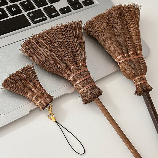Mini Portable Cleaning Brush with Wool Bristles | Keep It Tidy