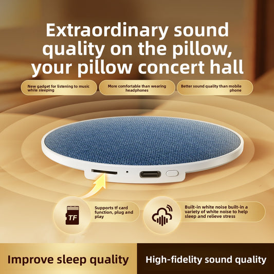 Ultra-Thin Bluetooth Sleep Sound Machine | White Noise Relaxation