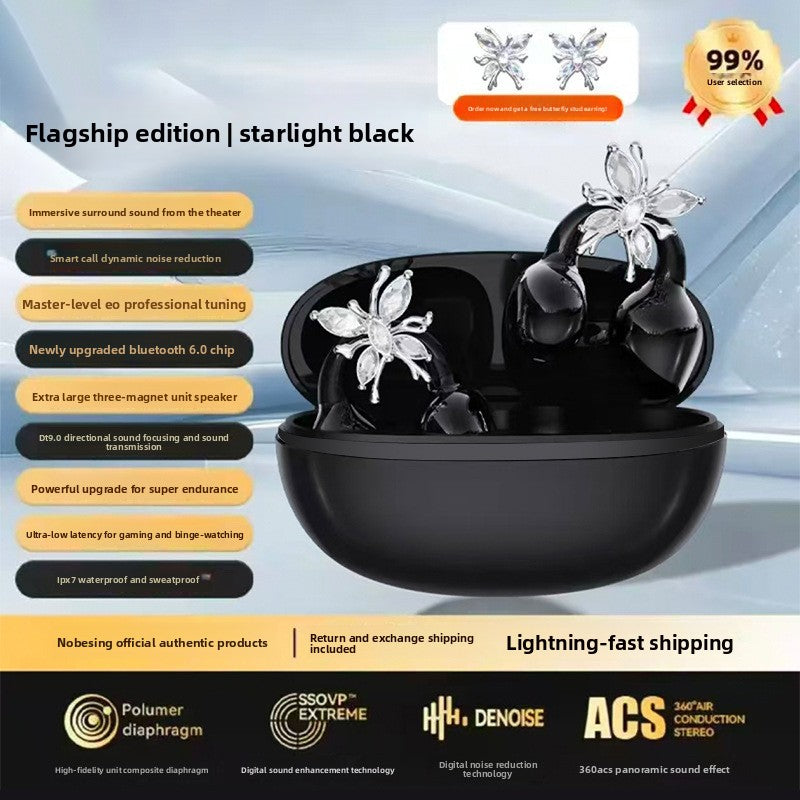 Open-Ear Bluetooth Bone Conduction Headphones | Comfort & Clarity