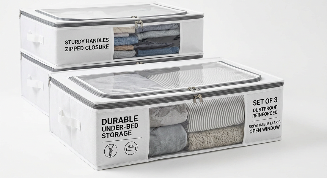 Astuces pour optimiser l'espace sous votre lit avec des solutions de rangement efficaces 📦