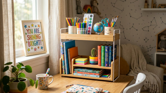 Tips for Creating a Functional and Fun Study Space for Your School-Aged Kids ✏️