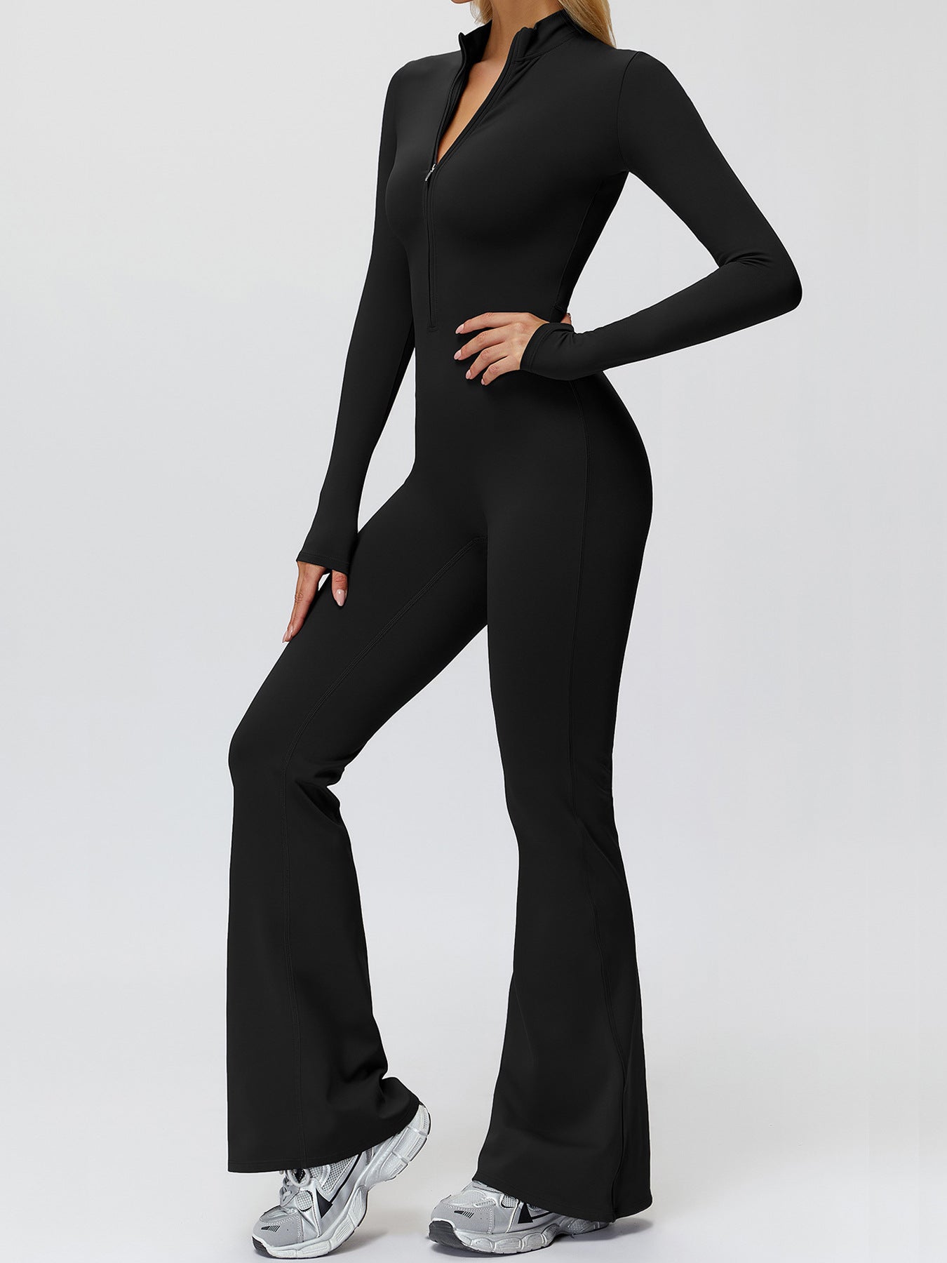 Long Sleeve Yoga One Piece Suit | Comfortable Activewear for All