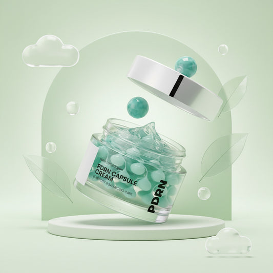 Nourishing Seaweed Green Capsule Face Cream | Hydrating Formula