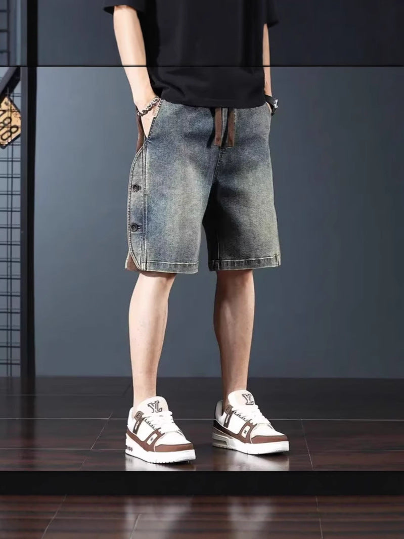 Men's Casual Denim Cargo Shorts | Versatile & Stylish Comfort