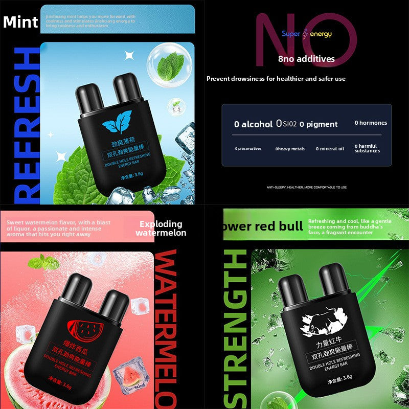 Portable Nasal Inhaler | Refreshing Energy Booster for Drowsiness